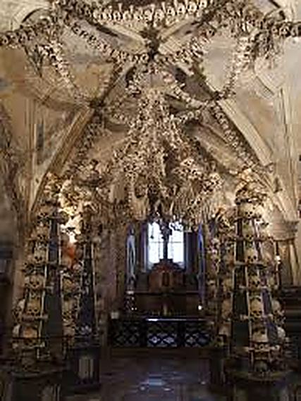 An ossuary chapel